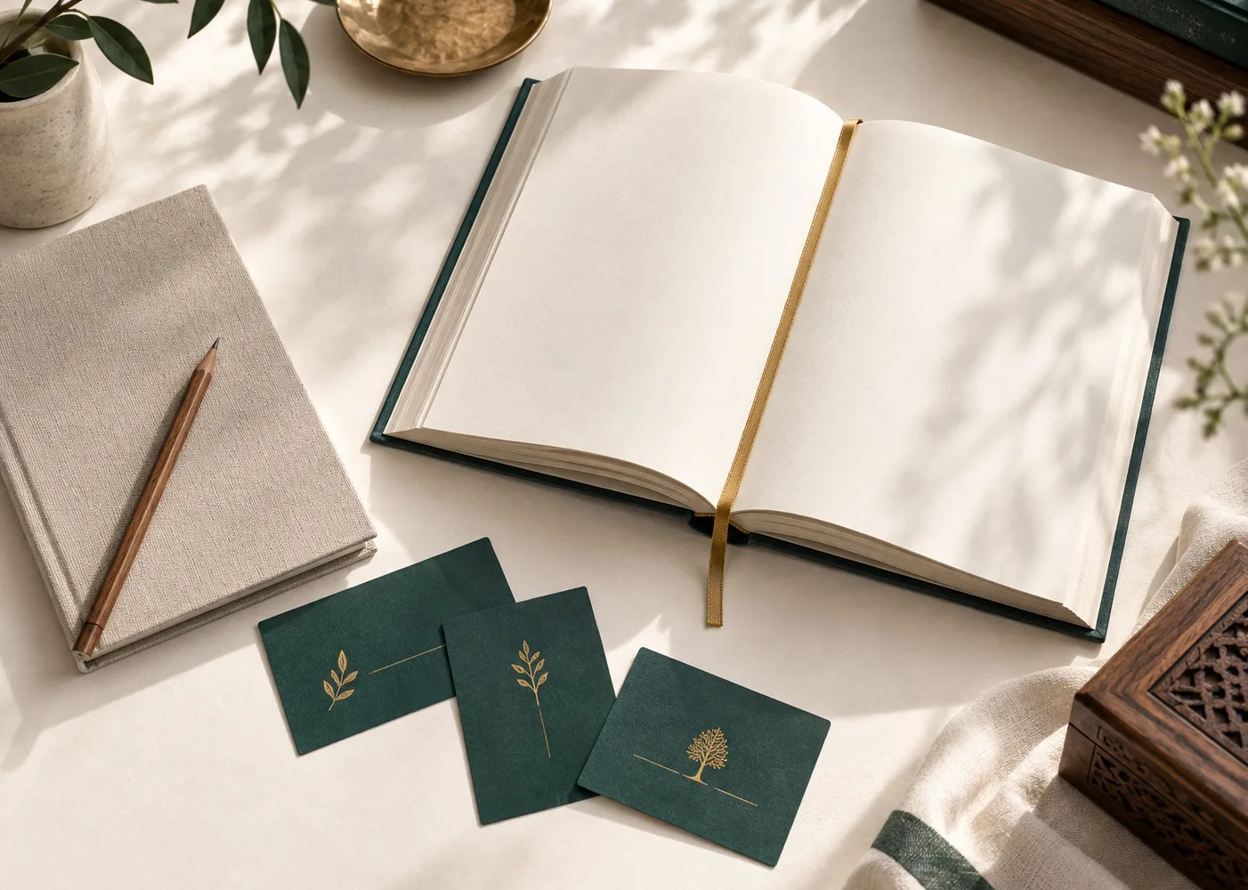 Study materials arranged for a focused Quran meanings course.